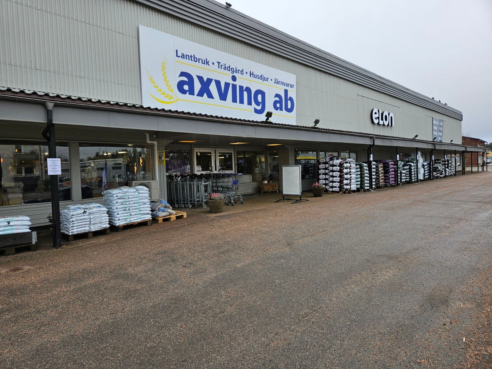 Bild på butikens entré